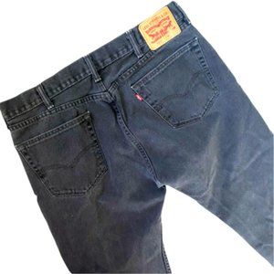 Vintage 90s Levi's 505 Straight Jeans Mens 36 Blue Denim Red Tab Stonewash